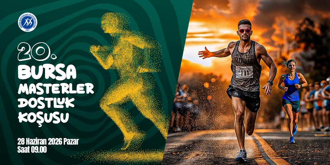 20. Bursa Masterler Dostluk Koşusu
