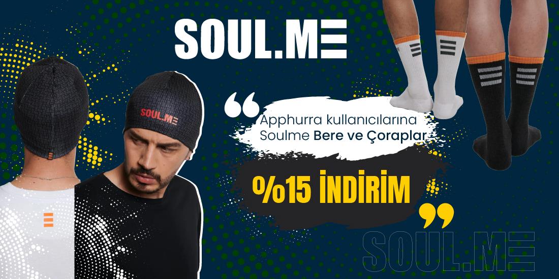 Soulme Spor Aksesuarları %15 İndirimli